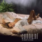 20-08-1986 Pleuni Touw at studio in Amsterdam Special shoot for Playboy Photo: Govert de Roos/Connu